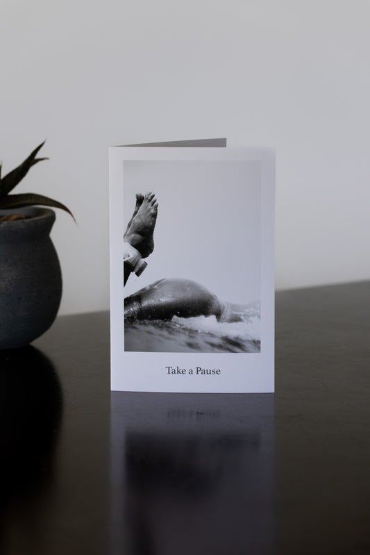 Tippy Toes Art Card - Steffi Jade